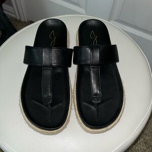Joie black sandals